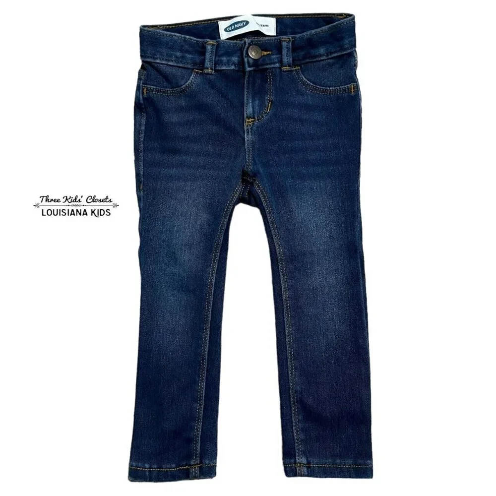 Old Navy 3T Dark Wash Ballerina Jeans